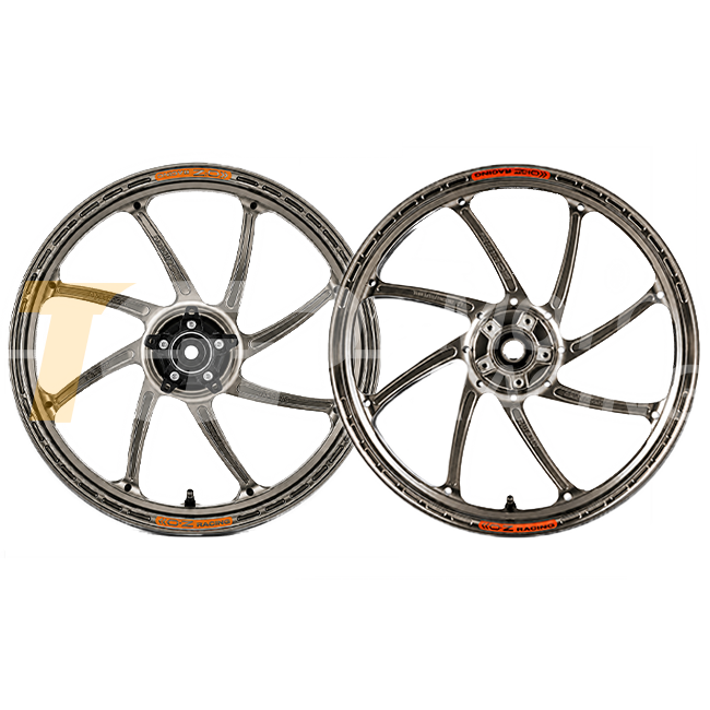 OZ GP Replica GP-8R de aluminio Llantas juego para Aprilia RSV4/Factory/R/RR/RF (09-16) 