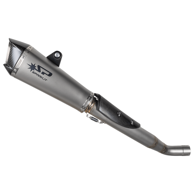 Spark Exhaust Halbkomplette Anlage Konix Evo WSSP Group Titanium Triumph Daytona 765 (19-23) GTR8817ST
