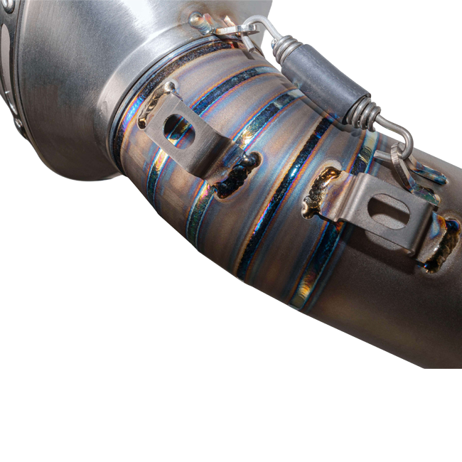 Spark Exhaust Halbkomplette Anlage Satz Konix Evo D.60 Titanium Yamaha R1/R1M (15-26) GYA8883T