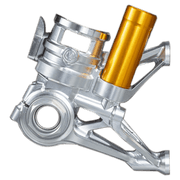 Juego de pie de horquilla CNC de 108 mm "Estilo GP" Motocorse Ducati Panigale V4 S (2025) 