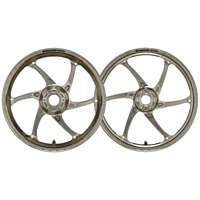 Set de aluminio OZ Gass RS-A Llantas para Aprilia RS 660 (20-25) 