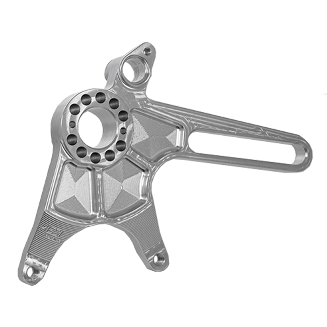 Soportes de pinza de freno traseros 84 mm – sistema de cambio rápido Hesterberg-Cad/Cam Aprilia RSV4/RR/1100 Factory (21-26) 