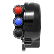Gasgriffgehäuse mit integriertem Lenkerschalter JetPrime Aprilia RSV4 RF (17-18) JP CO AP009RV