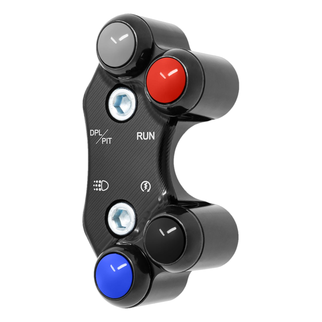 Lenkerschalter Street rechts JetPrime Ducati Panigale V4 S (25-26) JP PLD 056 – fluchtendes Lochbild