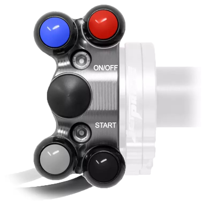 Interruptor de manillar para JetPrime JP ACC 120 puño de gas Ducati Panigale V4 R (19-21) JP PLD 120R 