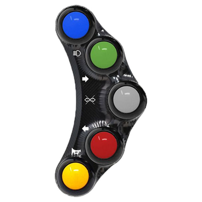 Interruptor de manillar izquierdo Street JetPrime BMW S1000RR (09-14) JP PLS 028 