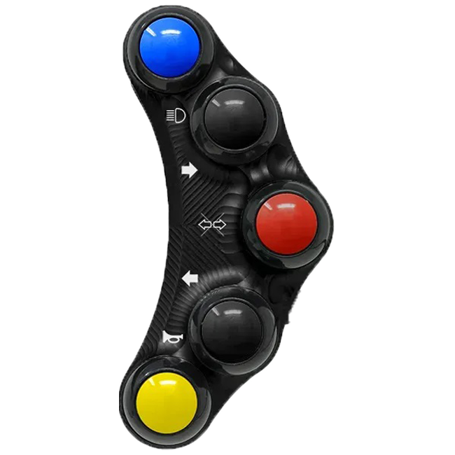 Interruptor de manillar Street izquierdo JetPrime BMW M1000RR K66 (21-25) JP PLS 038 