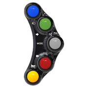 Interruptor de manillar izquierdo JetPrime para Kawasaki ZX-6R/636/RR (19-22) JP PLS 044 