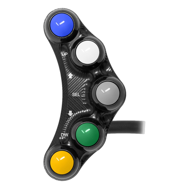Lenkerschalter Sport links JetPrime Ducati Panigale V2 955 (20-24) JP SPS 003 – für I2M-Dashboard