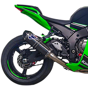 Sistema de escape completo Termignoni de titanio para Kawasaki ZX-10 R/RR (16-20) K08010200TCC 