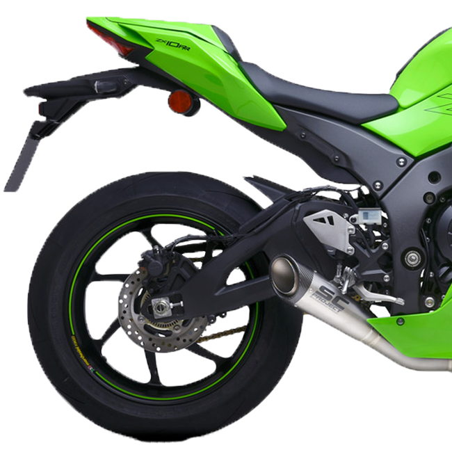 SC-Project Slip-On S1 + tubo de reemplazo KAT Kawasaki ZX-10 R/RR (21-25) K38A-DET41T 