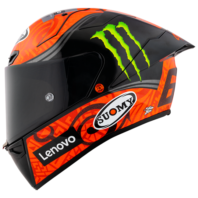 Suomy S1-XR GP Casco Francesco Pecco Bagnaia Monster Replica 2023 K6SX0001 