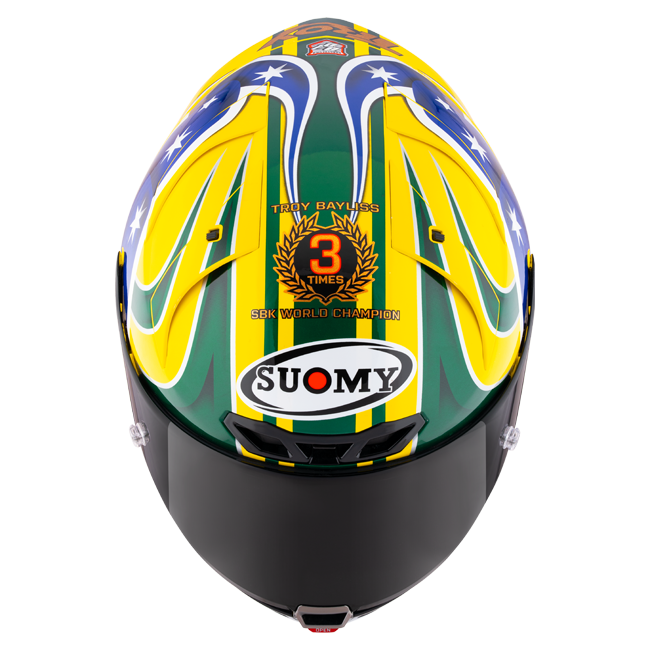 Suomy S1-XR GP Casco Réplica Troy Bayliss 2005 K6SX0002 