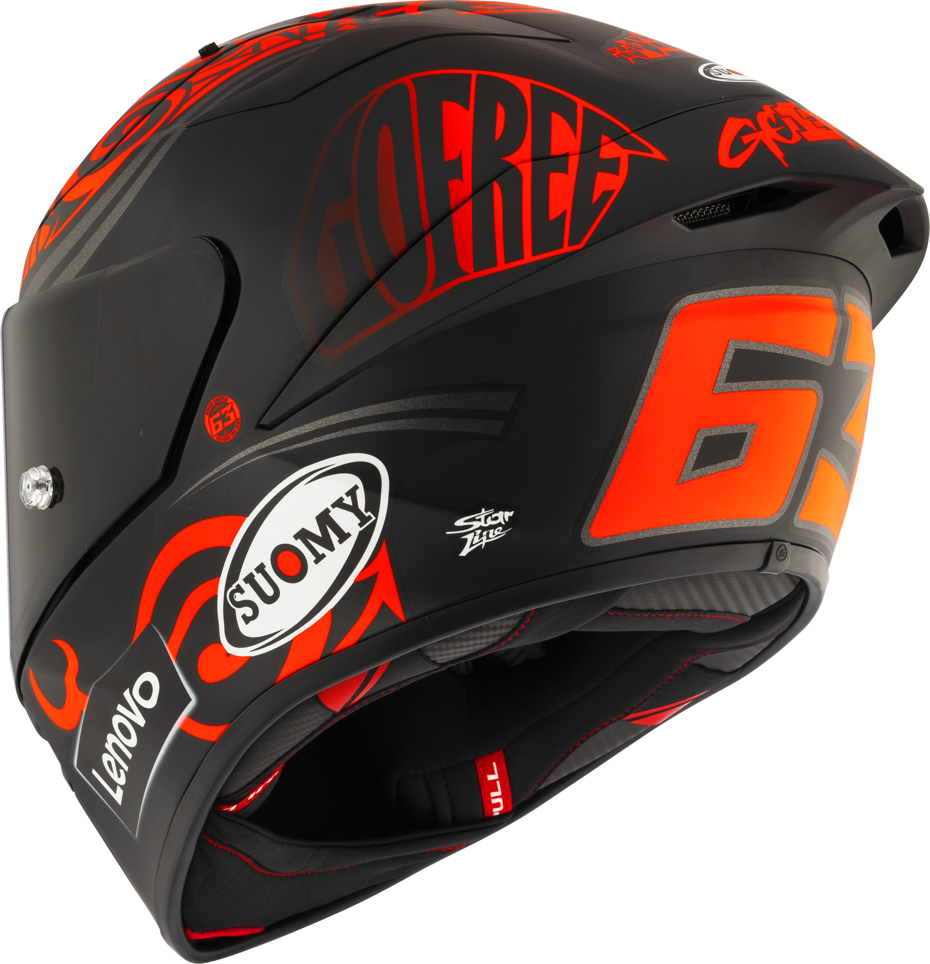Suomy S1-XR GP Casco Francesco Pecco Bagnaia Réplica 2024 K6SX0012 