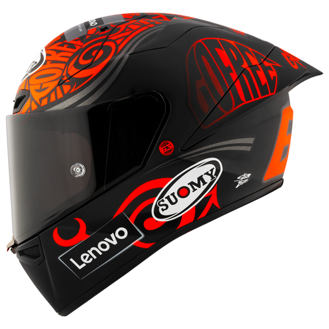 Suomy S1-XR GP Casco Francesco Pecco Bagnaia Réplica 2024 K6SX0012 