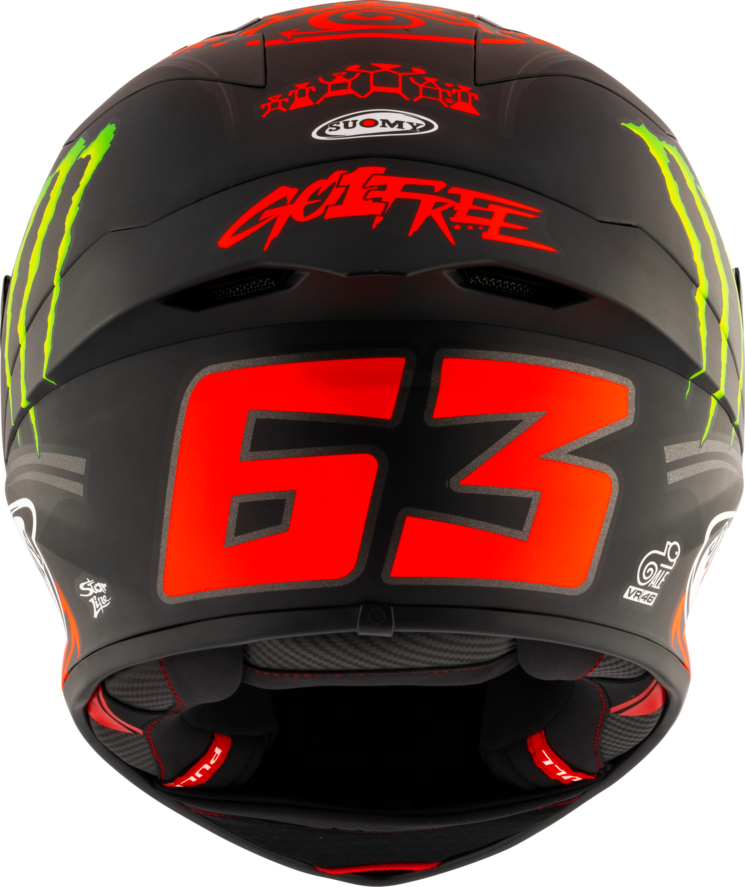 Suomy S1-XR GP Casco Francesco Pecco Bagnaia Replica Monster 2024 K6SX0013 