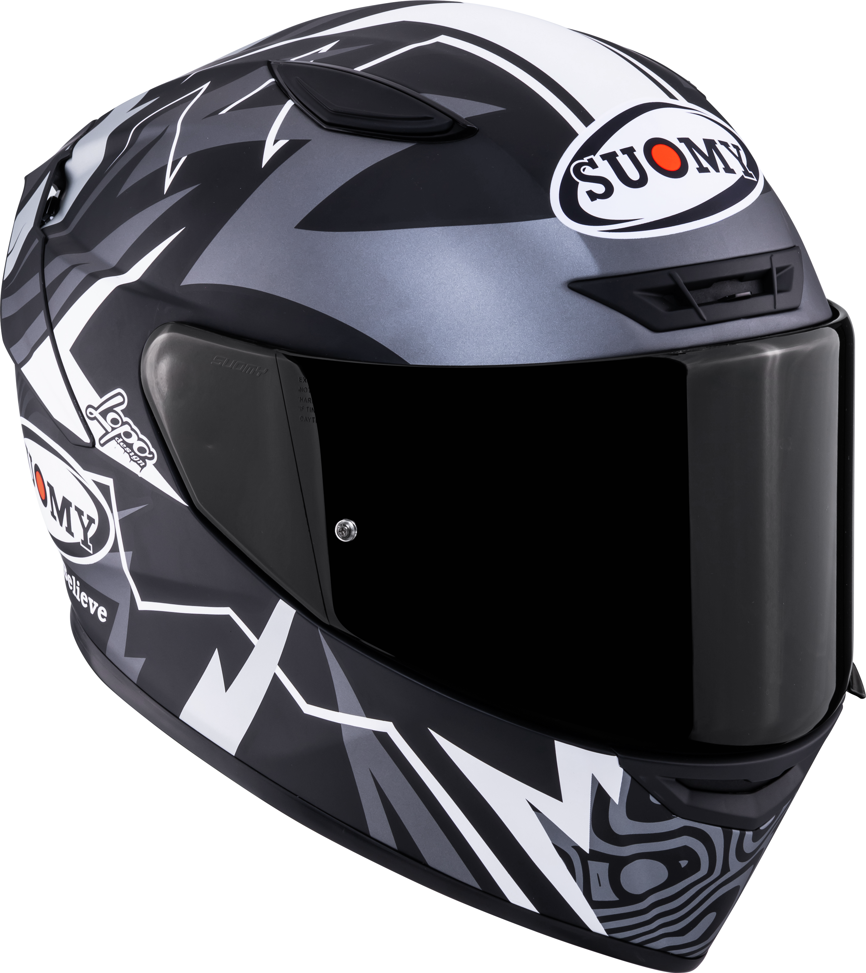 Suomy Track-1 Casco Mate Replica de Sam Lowes Edición de Invierno 2025 K6T10021 