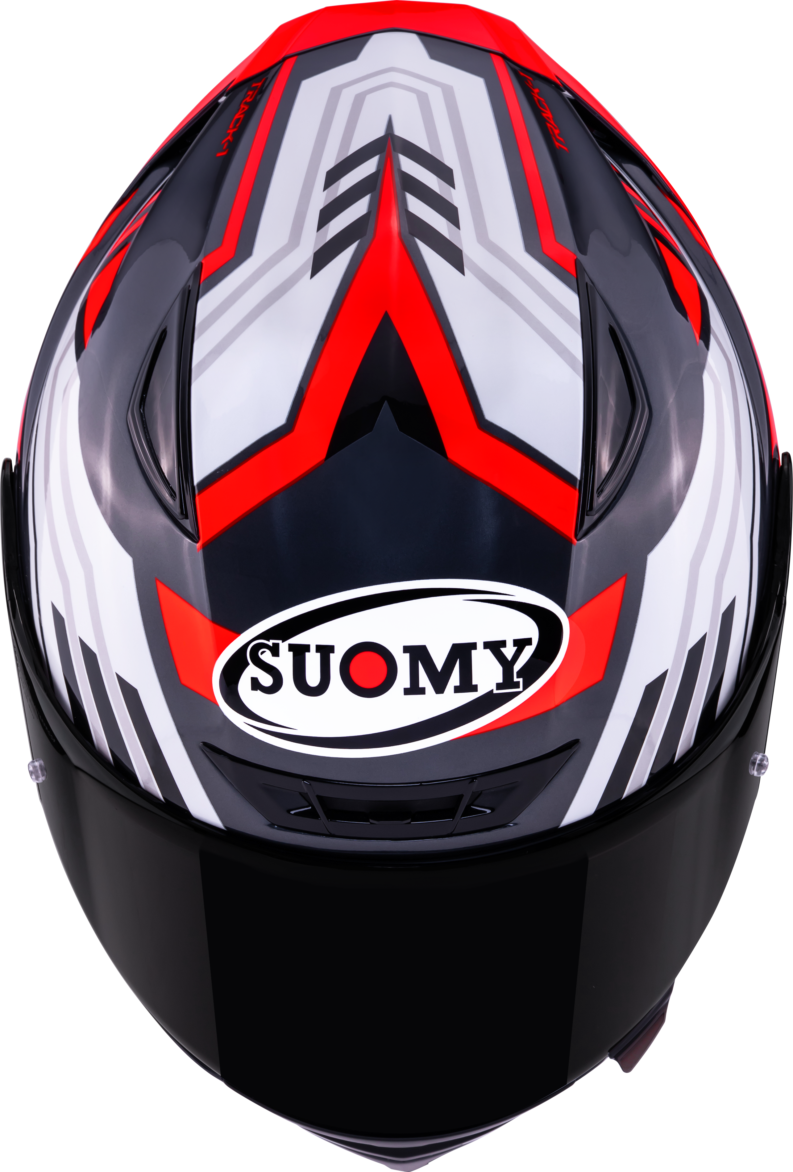 Suomy Track-1 Casco Framework Blanco/Rojo K6T10022 