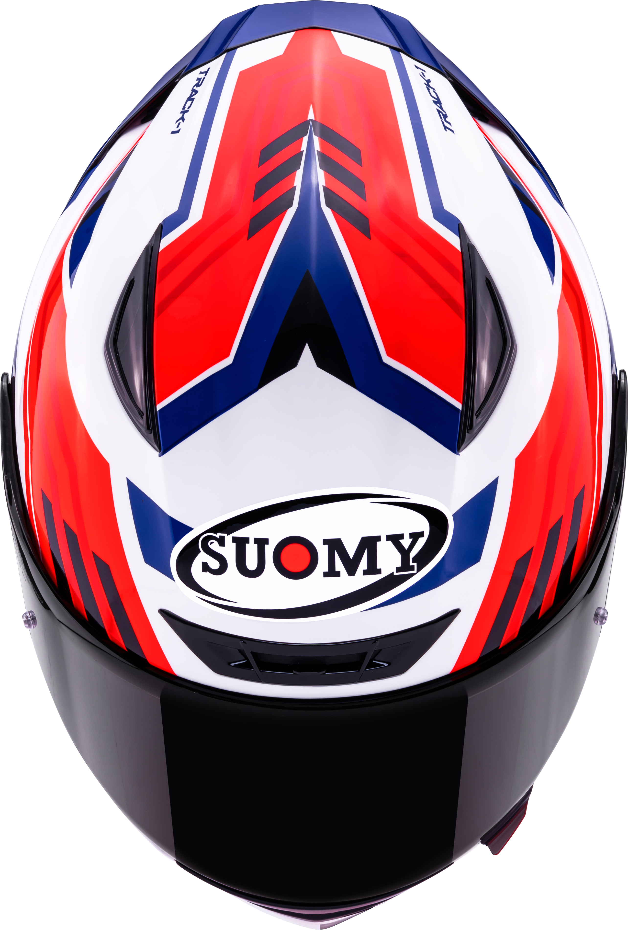 Suomy Track-1 Casco Marco Blanco/Rojo/Azul K6T10023 