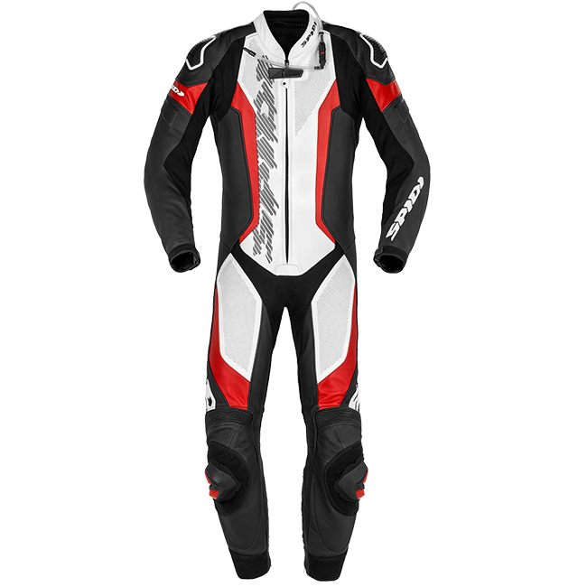 Spidi Laser Pro mono Mono de cuero – Traje de competición perforado | Hombre | Rojo | Y154014 