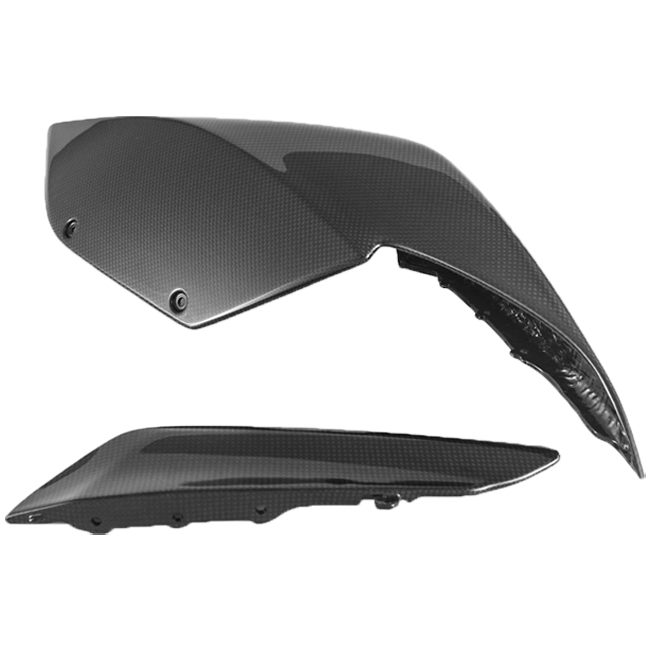 Carcasa trasera (2 piezas) izquierda de carbono Fullsix Ducati Panigale 1299/S (15-18) 