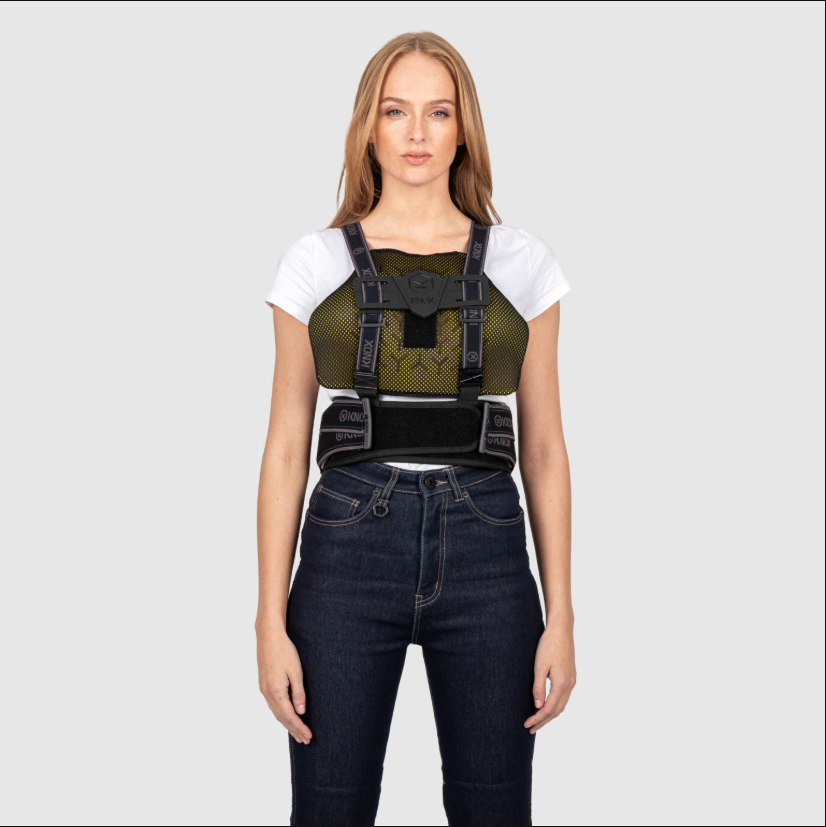 Knox Micro-Lock Protector de pecho | Mujer | Negro | 1014729044200 