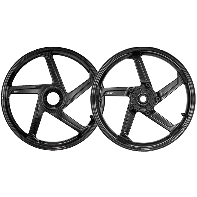 BST STAR TEK Carbon Llantas Conjunto Ducati Panigale V2 955 (20-24) 