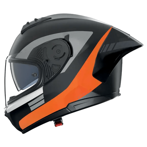 Nolan N60-6 Sport Casco Contrasto Negro / Naranja / Acabado Mate 357 
