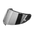 AGV Visera K6 S/K6 Iridiscente Plateada 