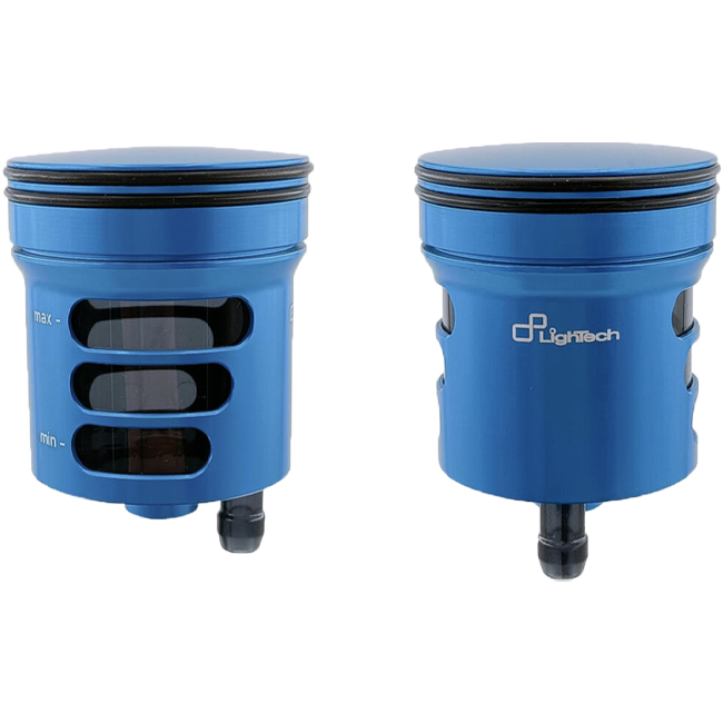 Depósito de freno y embrague LighTech 30 cm³ – Aluminio CNC, colorido | Depósito universal para motocicletas 