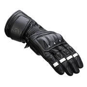 Guantes de cuero deportivos Knox Oulton MK2 | Hombre | Negro/Blanco | 1011352160050 