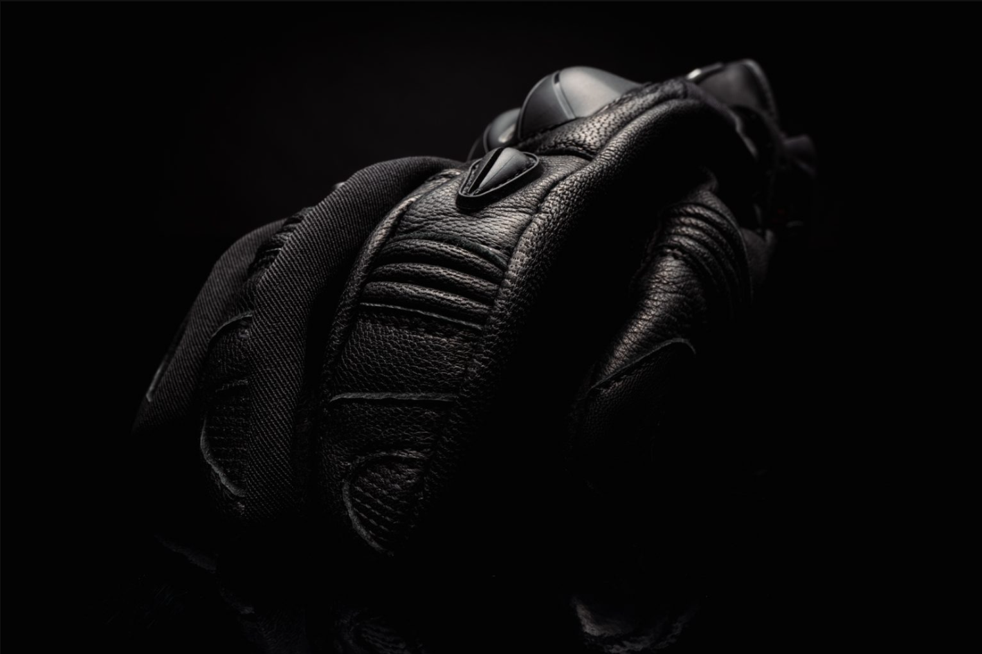 Knox Oulton MK2 guantes de cuero de deporte | Hombre | Negro/Rojo | 1011352110030 