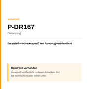 Akrapovic Distanzring P-DR167 — Platzhalter, kein Herstellerfoto verfügbar