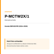 Akrapovic Dämpferschelle Honda CBR 600 RR (24-26) P-MCTW2X/1 — Platzhalter, kein Herstellerfoto verfügbar