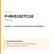 Akrapovic Hülsen-Kit P-RKS152TC18 — Platzhalter, kein Herstellerfoto verfügbar