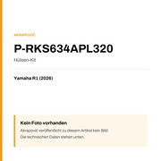 Akrapovic Hülsen-Kit Yamaha R1 (26-26) P-RKS634APL320 — Platzhalter, kein Herstellerfoto verfügbar