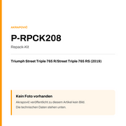 Akrapovic Repack-Kit Triumph Street Triple 765 R / Street Triple 765 RS (19-19) P-RPCK208 — Platzhalter, kein Herstellerfoto verfügbar
