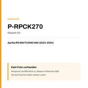 Akrapovic Repack-Kit Aprilia RS 660 / TUONO 660 (23-24) P-RPCK270 — Platzhalter, kein Herstellerfoto verfügbar