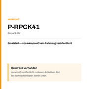 Akrapovic Repack-Kit P-RPCK41 — Platzhalter, kein Herstellerfoto verfügbar
