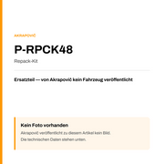 Akrapovic Repack-Kit P-RPCK48 — Platzhalter, kein Herstellerfoto verfügbar