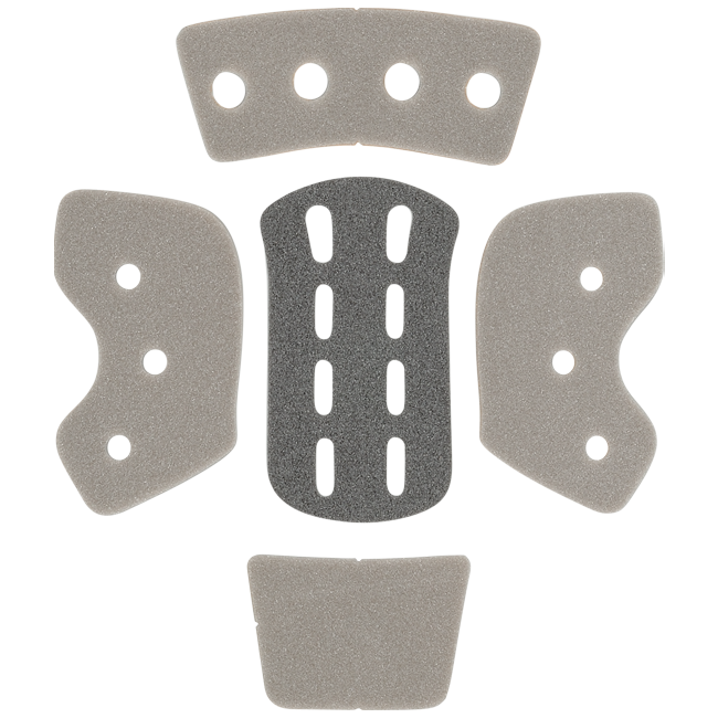 Conjunto de almohadillas de polster Shoei Soft XL/XXL (XPRO) Type-P Tuning-Inlays para ajuste de la forma en X-SPR Pro 