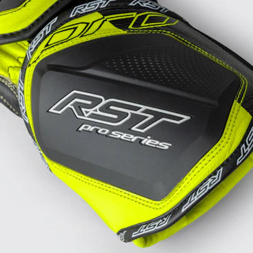 Guantes de cuero de motocicleta RST Pro Series GP D3O | Hombre | Azul/Blanco | 103715 