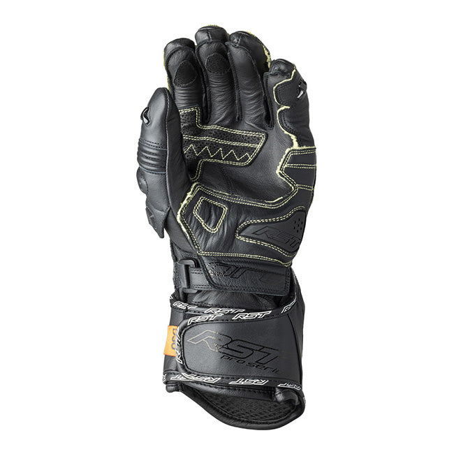 RST Pro Series GP D3O guantes de moto de cuero | Hombre | Negro | 103715 