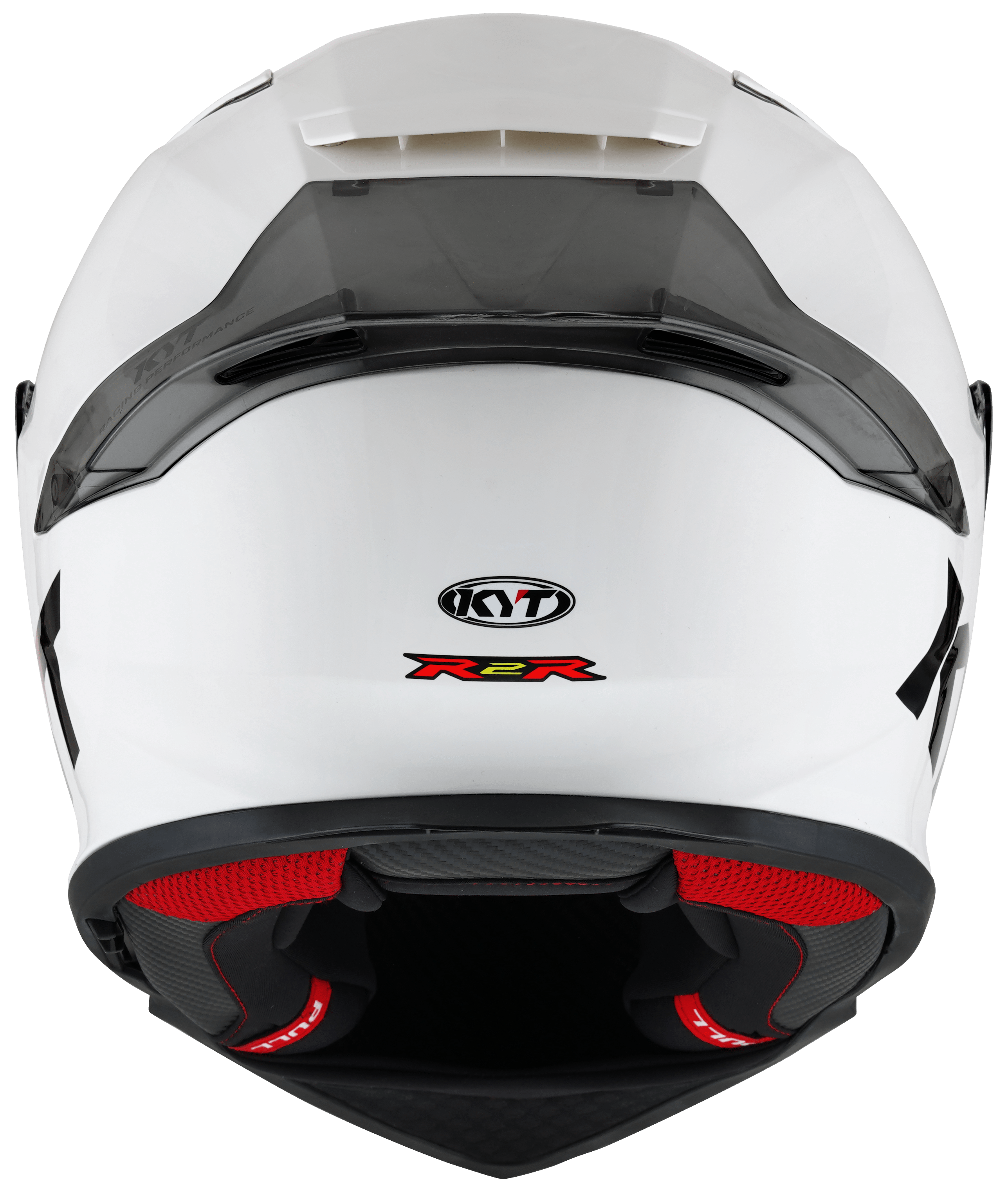 Casco KYT R2R Plain Blanco Y6R200W3 