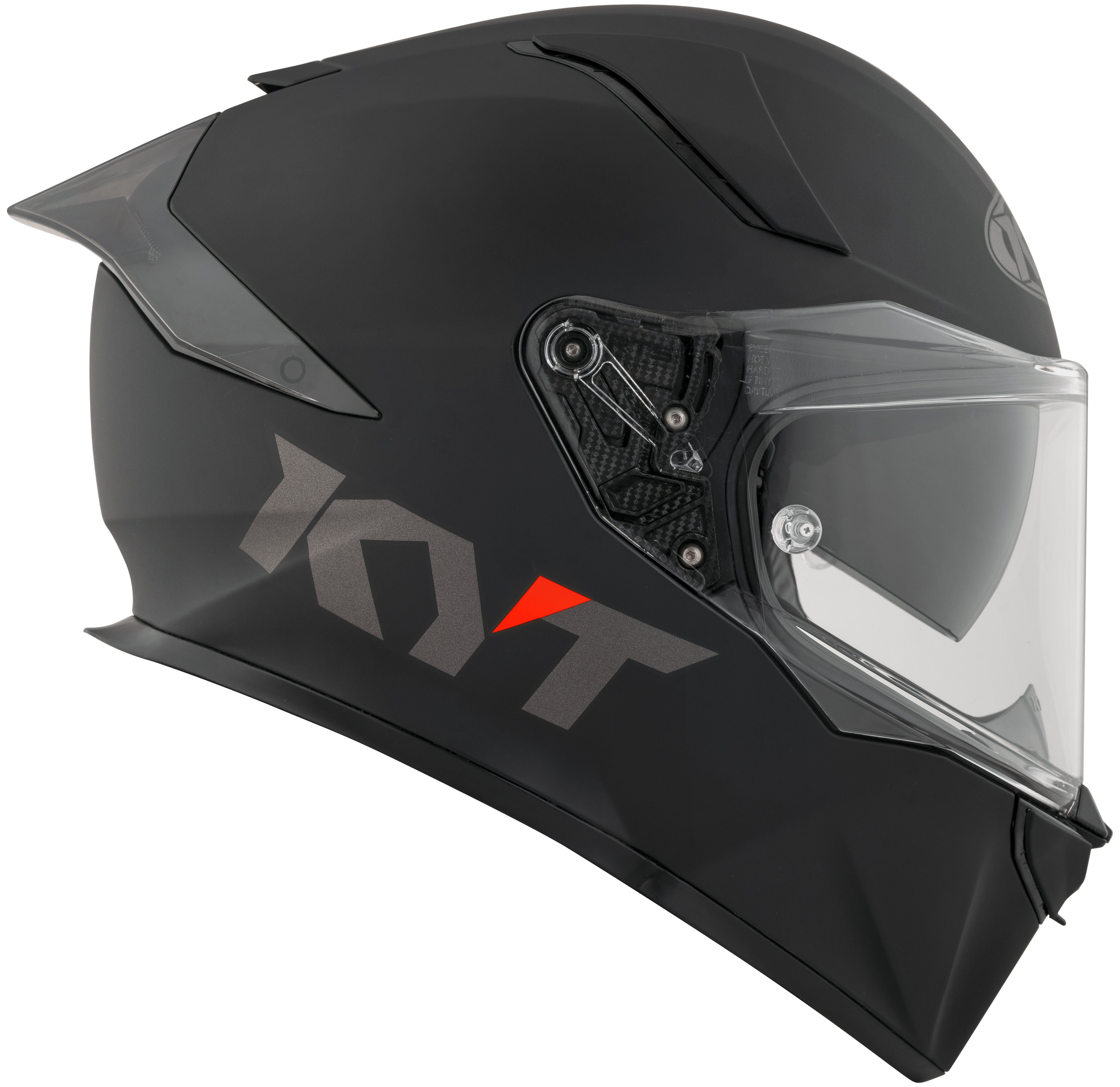 KYT R2R Casco Plano negro mate Y6R200X6 