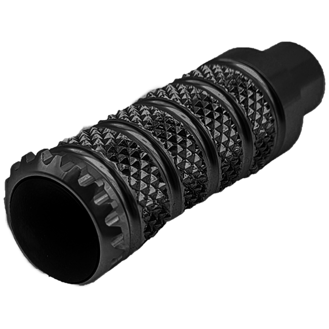 LighTech Repuesto de pie de Track-Use fijo 85,5 mm – Plata/Negro | RFTR318 