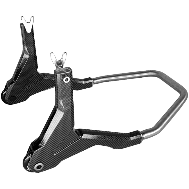 Soporte trasero de carbono LighTech Ducati Panigale V4/S (2025) con anclajes para horquilla RSC004F 