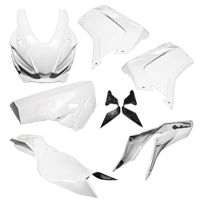 Juego completo de carenados de fibra de vidrio Set PlasticBike Aprilia RSV4/RR/1100 Factory (25-26) (Copia) 