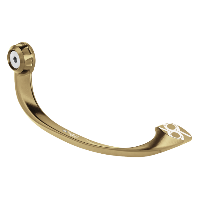 Protector de palanca de freno de aluminio EVO – protección de palanca de freno para manillar OE Aprilia RS 660 (20-25) Bonamici Racing LPRR2 