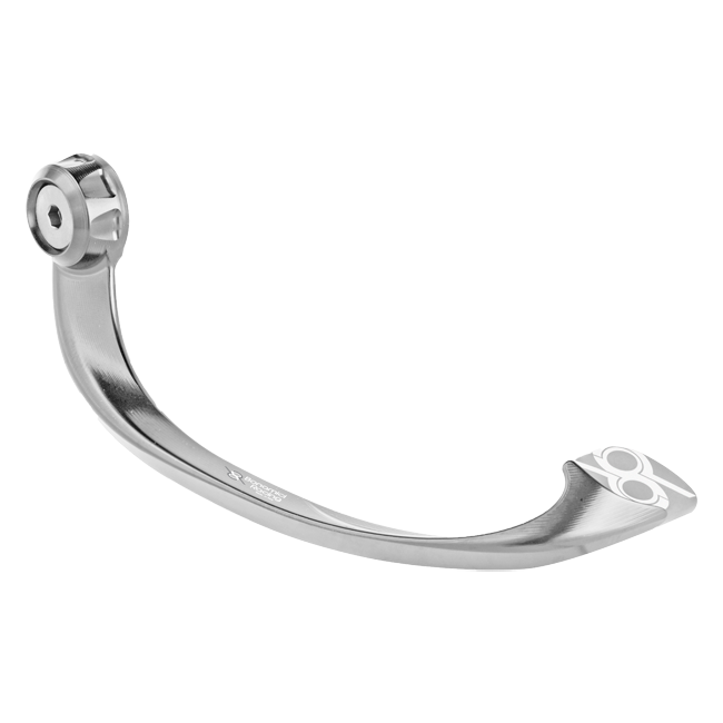 Guardia de palanca de freno de aluminio EVO – Protección de palanca de freno para manillar OE Kawasaki Ninja 400 (18-23) Bonamici Racing LPRR2 